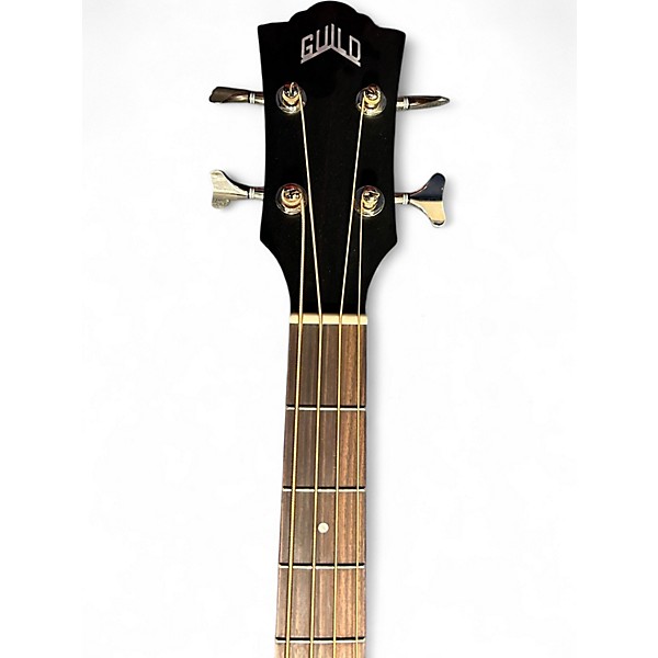 Used Guild B-240E Natural Acoustic Bass Guitar