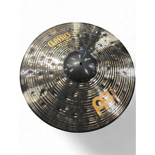 Used MEINL 20in CLASSIC CUSTOM DARK  RIDE Cymbal