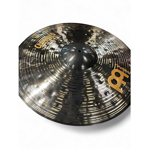 Used MEINL 20in CLASSIC CUSTOM DARK  RIDE Cymbal