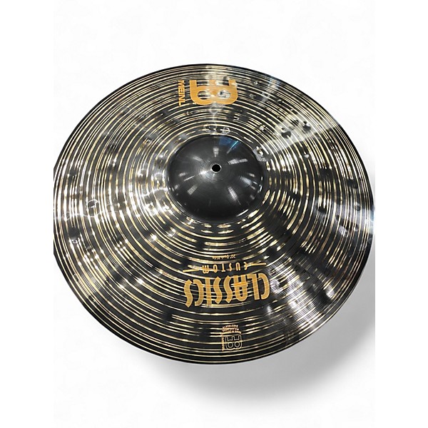 Used MEINL 20in CLASSIC CUSTOM DARK  RIDE Cymbal