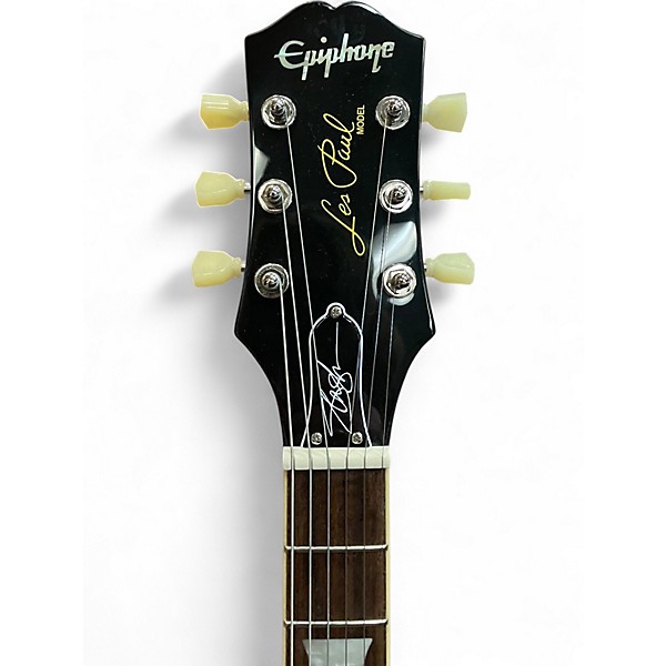 Used Epiphone Slash Signature Les Paul Classic GREEN BURST Solid Body Electric Guitar