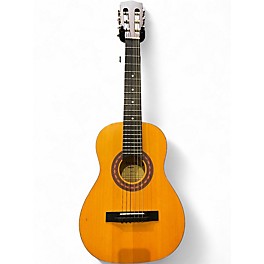 Used Amigo AM15 Left-Handed 1/2 Size Natural Nylon String Acoustic Guitar