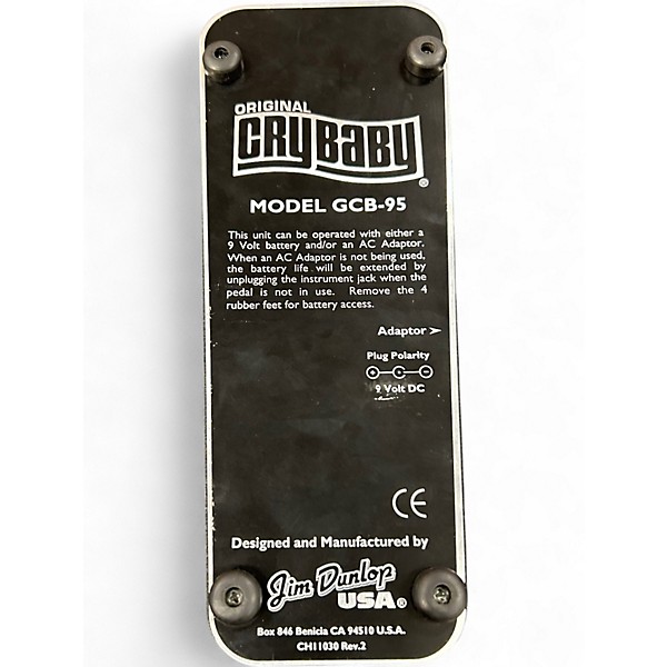 Used Jim Dunlop Original Crybaby Effect Pedal
