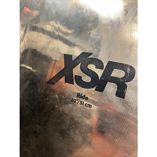 Used SABIAN 20in XSR RIDE Cymbal