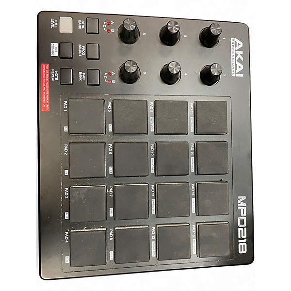 Used Akai Professional MPD218 MIDI Controller