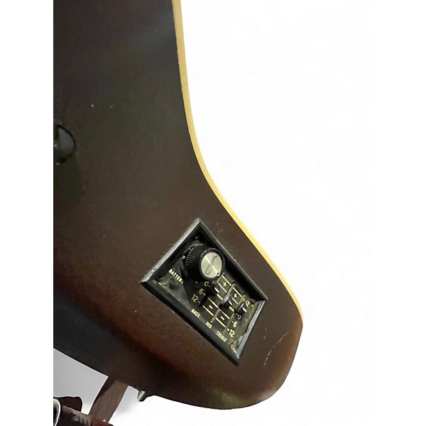 Vintage 1970s Ovation Model 1627 Vintage Natural Acoustic Electric Guitar