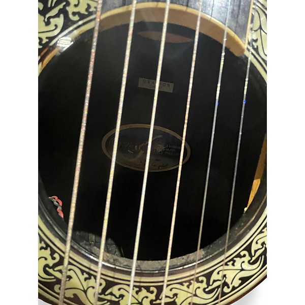 Vintage 1970s Ovation Model 1627 Vintage Natural Acoustic Electric Guitar