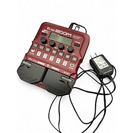 Used Zoom B1 Four  Effect Processor