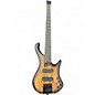 Used Ibanez EHB1505DEF Headless 5-String Dragon Eye Burst Flat Electric Bass Guitar thumbnail
