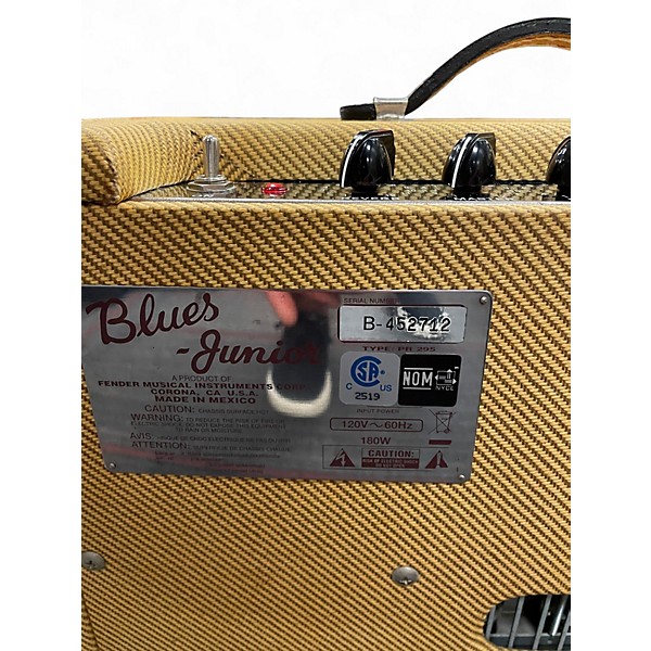 Used Fender Blues Junior 15W 1x12 Tube Guitar Combo Amp