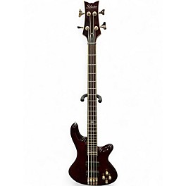 Used Schecter Guitar Research Elite 4 Wine Red Electric Bass Guitar