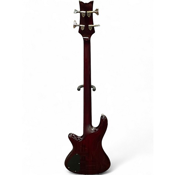 Used Schecter Guitar Research Elite 4 Wine Red Electric Bass Guitar