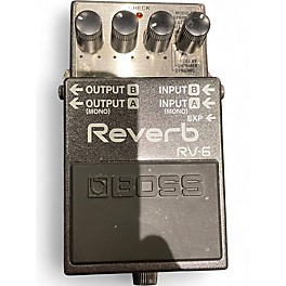 Used BOSS RV6 Digital Reverb Effect Pedal