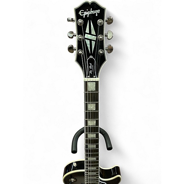 Used Epiphone Les Paul Custom Silver Burst Solid Body