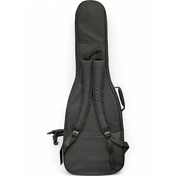 Used Squier Hello Kitty Stratocaster Single Hum Black With Kitty Pickguard Classic White Solid Body Electric Guitar