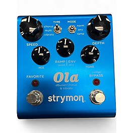 Used Strymon Ola dBucket Chorus and Vibrato Effect Pedal