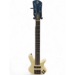 Used Spector ns ethos 5 Alpine White Electric Bass Guitar