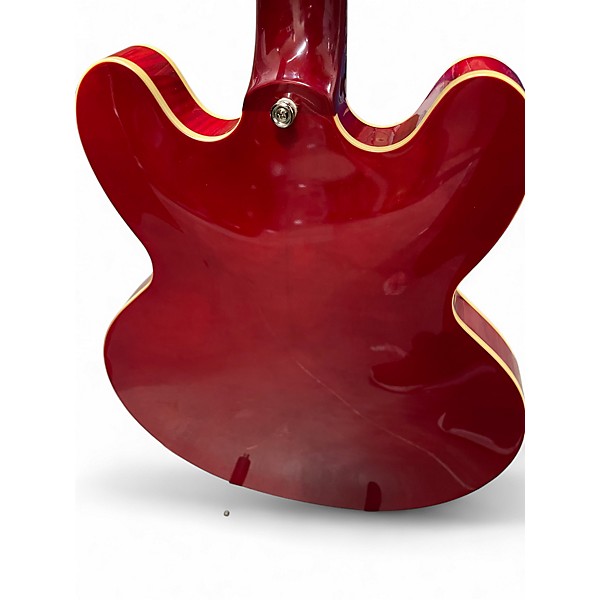 Used Epiphone ES335 MARTY SCHWARTZ Red Hollow Body Electric Guitar