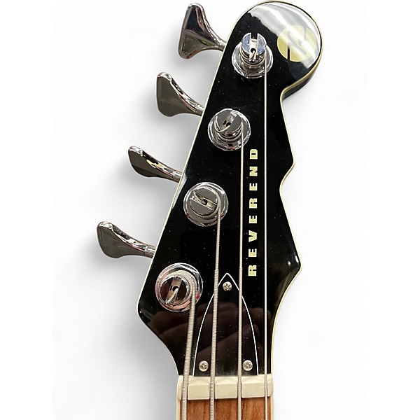 Used Reverend SENTINEL Black Electric Bass Guitar