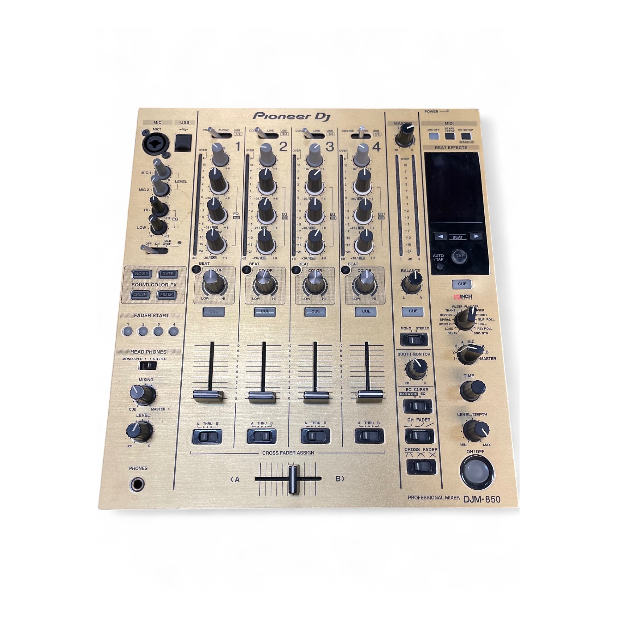 【Pioneer DJM-850 プロフェッショナルミキサー】 Pioneer DJM-850 Professional DJ Mixer | zZounds