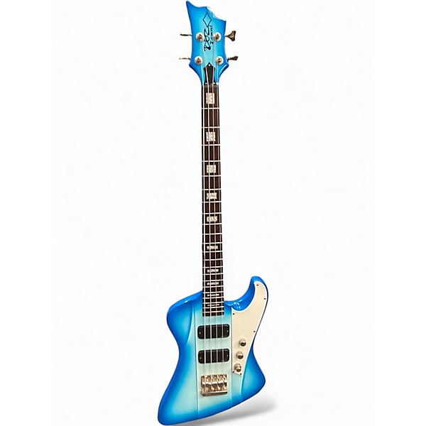 Used DBZ Guitars Hailfire ST Blue Burst Electric Bass Guitar