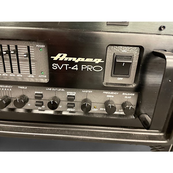 Used Ampeg SVT4-PRO Tube Bass Amp Head