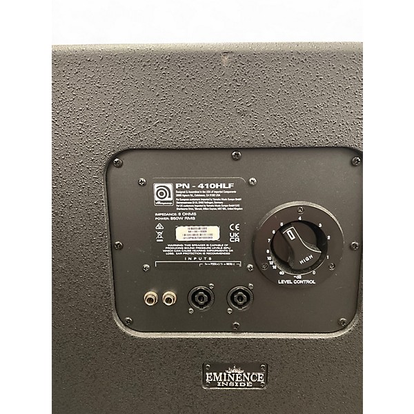 Used Ampeg PN-410HLF Bass Cabinet