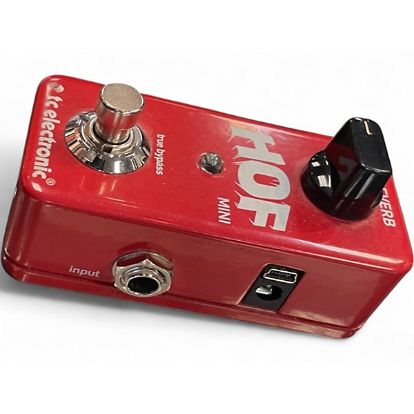 Used TC Electronic Hall Of Fame Mini Reverb Effect Pedal