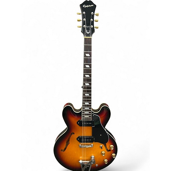 Epiphone Casino VC サンバースト ギター Used Epiphone CASINO VC PEERLESS 3 Tone Sunburst Hollow Body