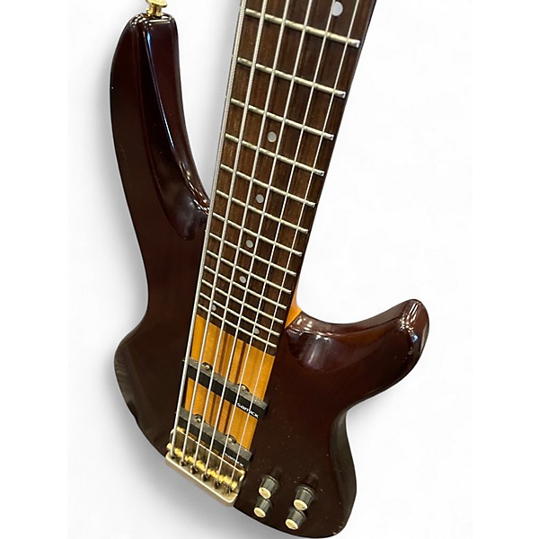 Used Samick  Artist series Natural Electric Bass Guitar