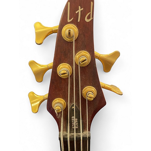 Used ESP C-305 Natural Electric Bass Guitar