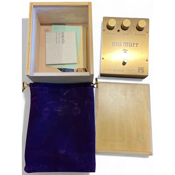 Used Electro-Harmonix BIG MUFF GOLD Effect Pedal