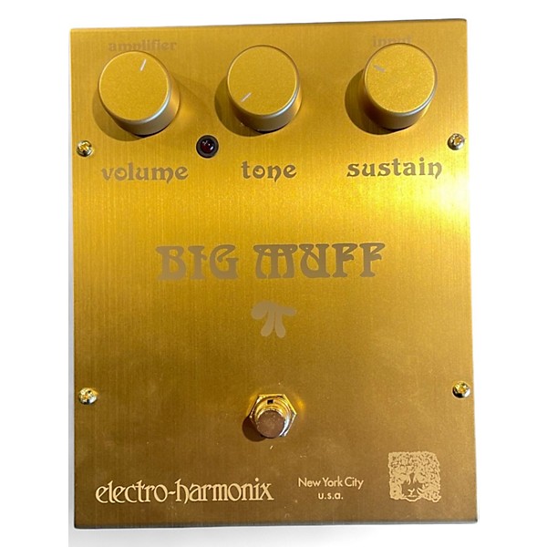 Used Electro-Harmonix BIG MUFF GOLD Effect Pedal