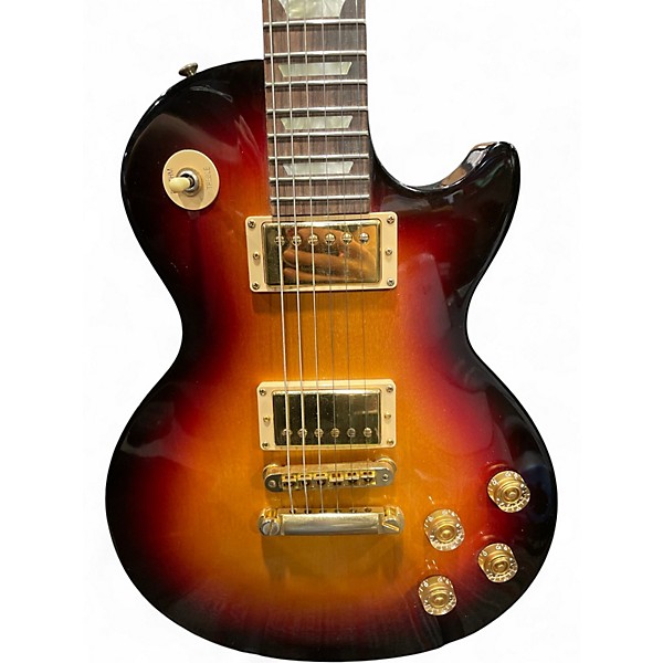 Used Gibson Les Paul Studio 3 Tone Sunburst Solid Body Electric Guitar