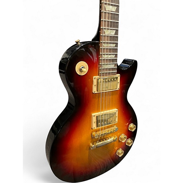 Used Gibson Les Paul Studio 3 Tone Sunburst Solid Body Electric Guitar