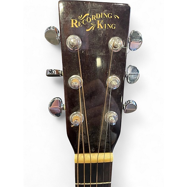 Used Recording King RD-08 Natural Acoustic Guitar