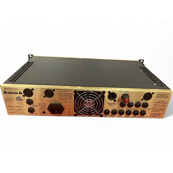Used Eden WT800 World Tour Bass Amp Head
