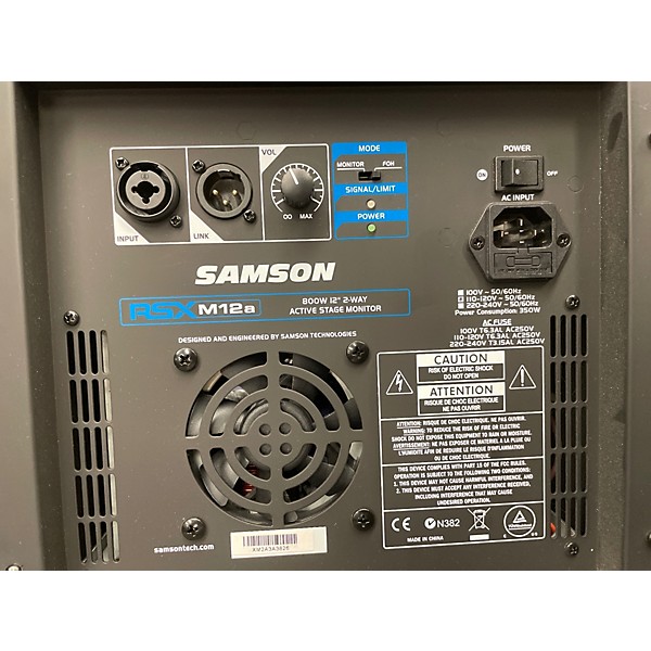 Used Samson SRX M12A Powered Speaker