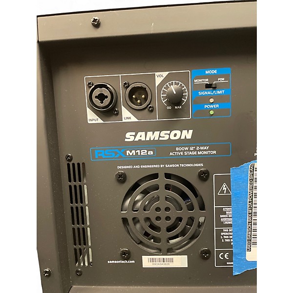 Used Samson SRX M12A Powered Speaker