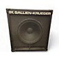 Used Gallien-Krueger SBX 115 Bass Cabinet thumbnail