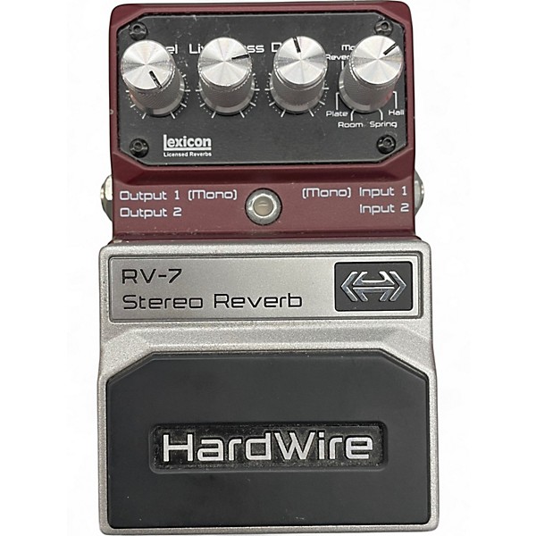 Used DigiTech Hardwire Series RV7 Reverb Effect Pedal