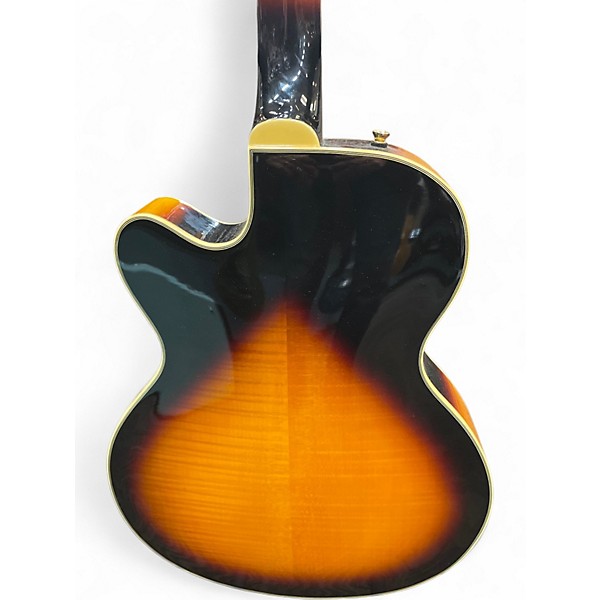 Used Epiphone Joe Pass Emperor II 2 Color Sunburst Hollow Body Electric Guitar