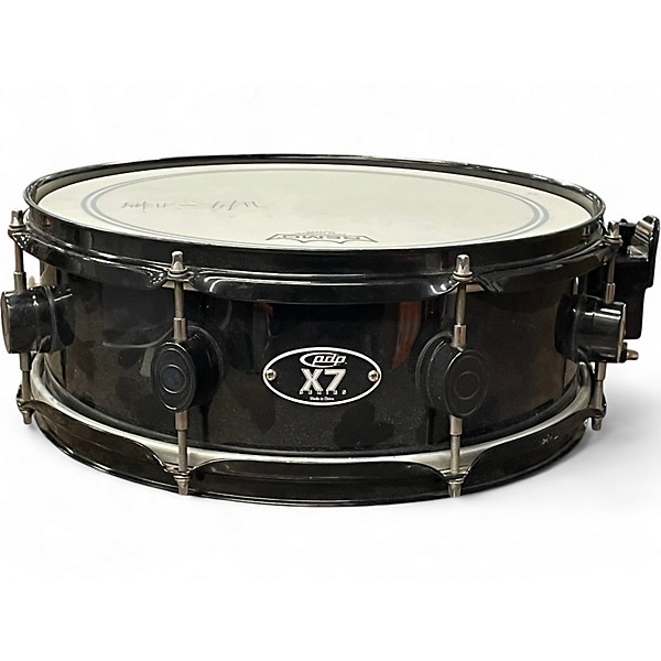 Used PDP by DW 5.5X14 X7 Snare Black Onyx Drum