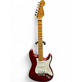 Used Fender Artist Series Yngwie Malmsteen Stratocaster Candy Apple Red Solid Body Electric Guitar