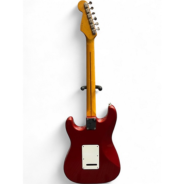 Used Fender Artist Series Yngwie Malmsteen Stratocaster Candy Apple Red Solid Body Electric Guitar