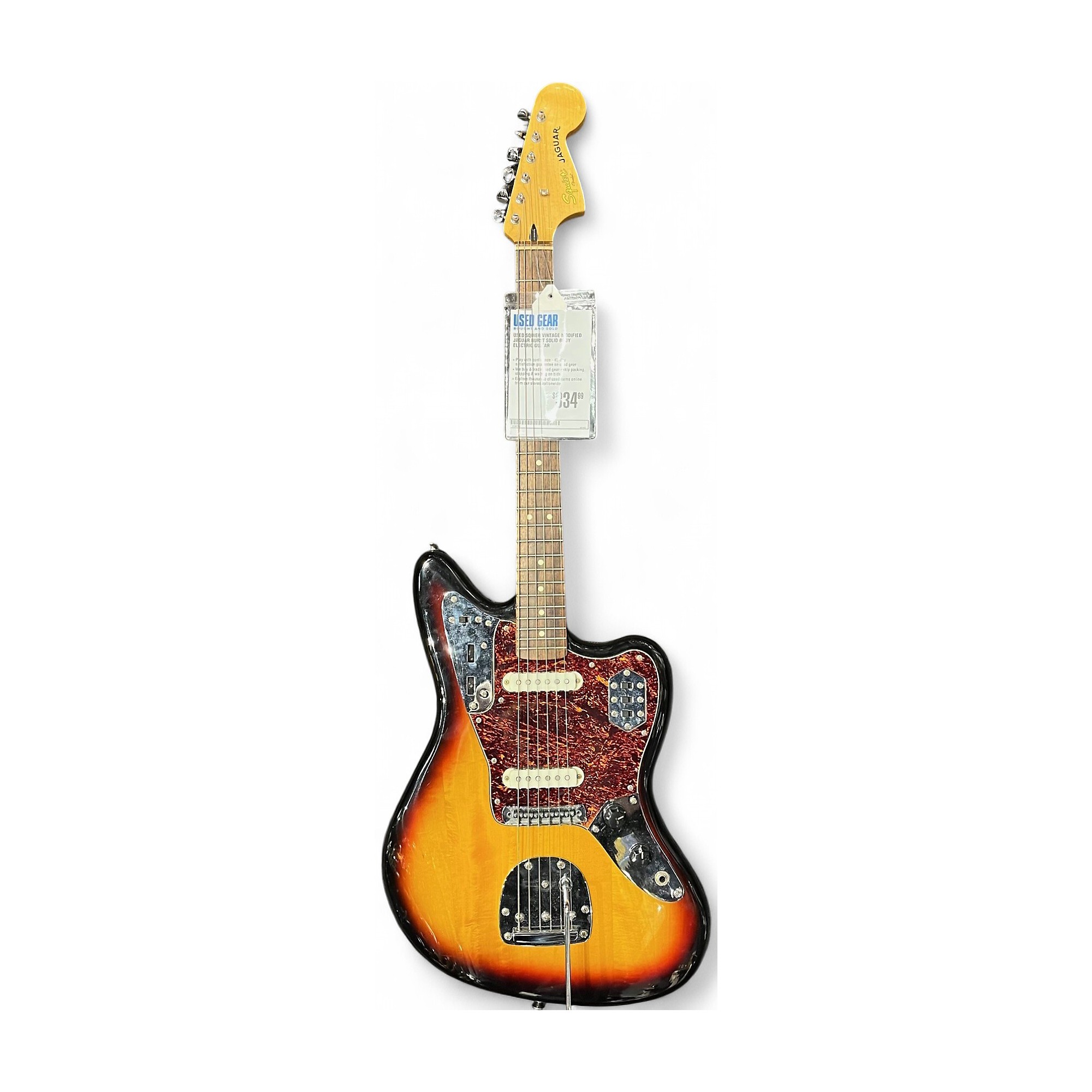 ギター Squier Jaguar Squier Classic Vibe '60s Jaguar Electric Guitar - Olympic