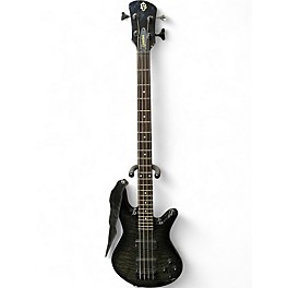 Used Spector Legend 4 Standard Trans Black Electric Bass Guitar