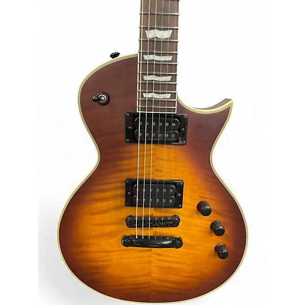 Used ESP LTD EC 1000T Deluxe 2 Color Sunburst Solid Body Electric Guitar