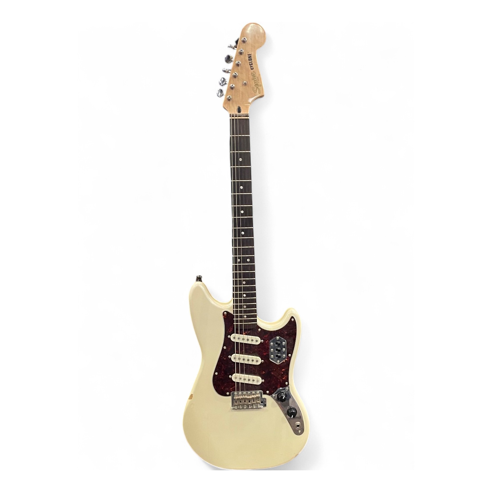 squire cyclone ギター Used Squier cyclone white Solid Body Electric Guitar white