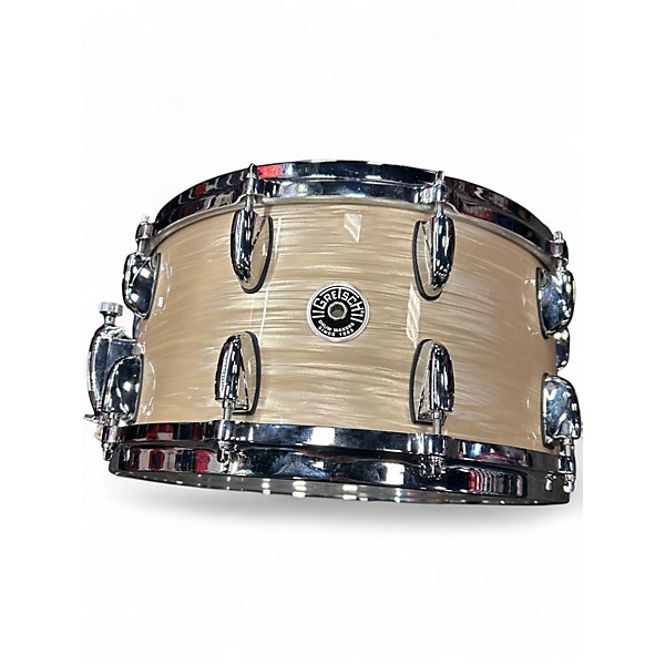 Used Gretsch Drums 7X14 Brooklyn Series Snare Cream Drum